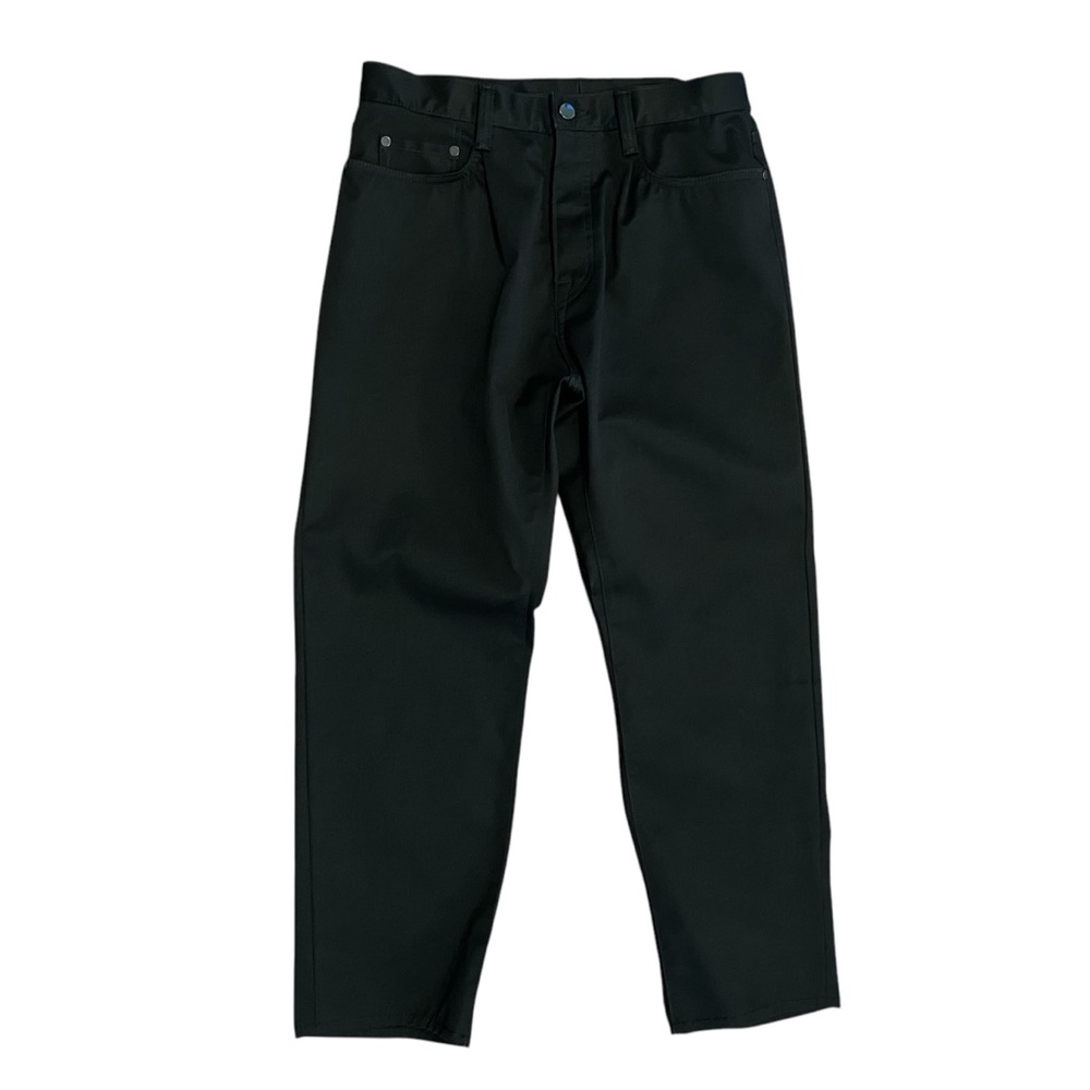 Fumito Ganryu Men's Pants Water Resistant Pleated Black‎ Japan Designer Size 30